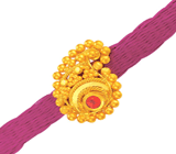 Gold Rakhi